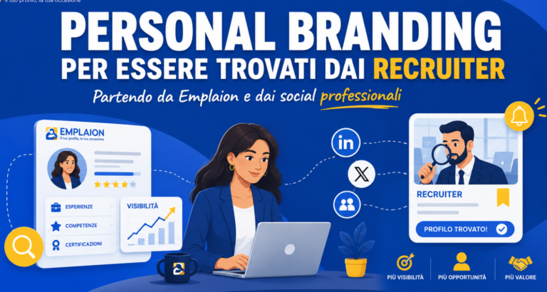 Personal branding per essere trovati recruiter