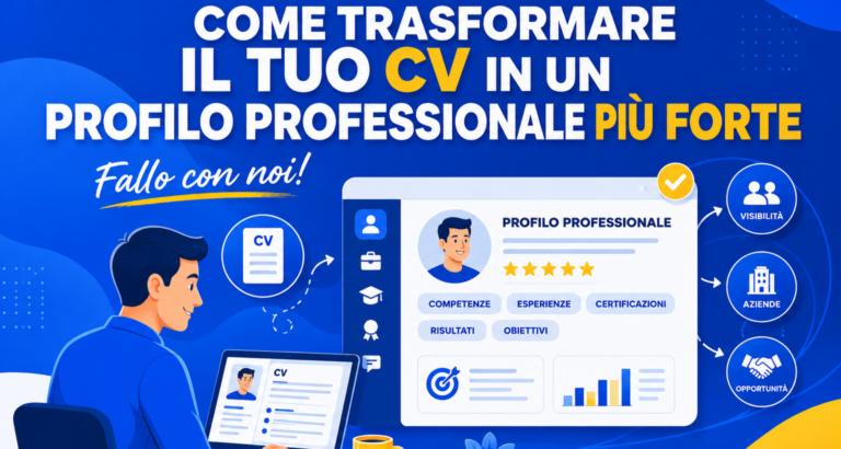 Trasforma il tuo cv in profilo forte
